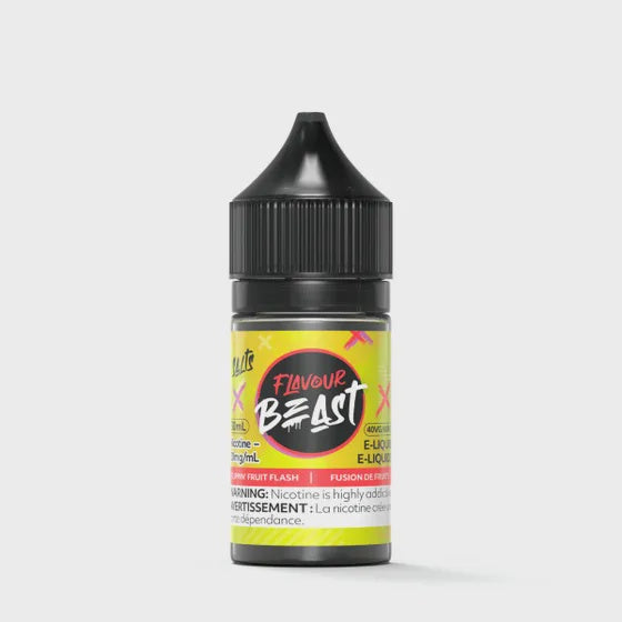 Flavour Beast E-Liquid – Fruit Flash, vibrant medley of assorted fruits, 30mL bottle with 20mg/mL nicotine salt