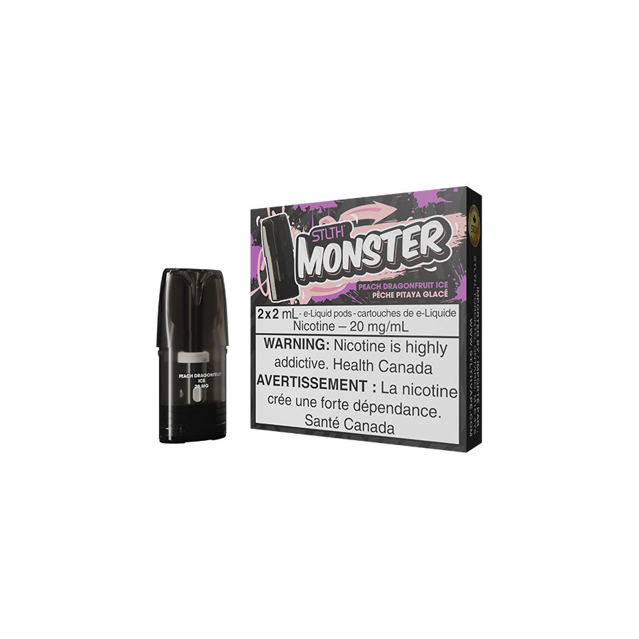 Peach Dragonfruit Ice by STLTH Monster
