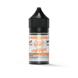 Flavour Beast Unleashed E-Liquid – Cantaloupe Watermelon, smooth cantaloupe paired with refreshing watermelon, 30mL bottle with 20mg/mL nicotine salt