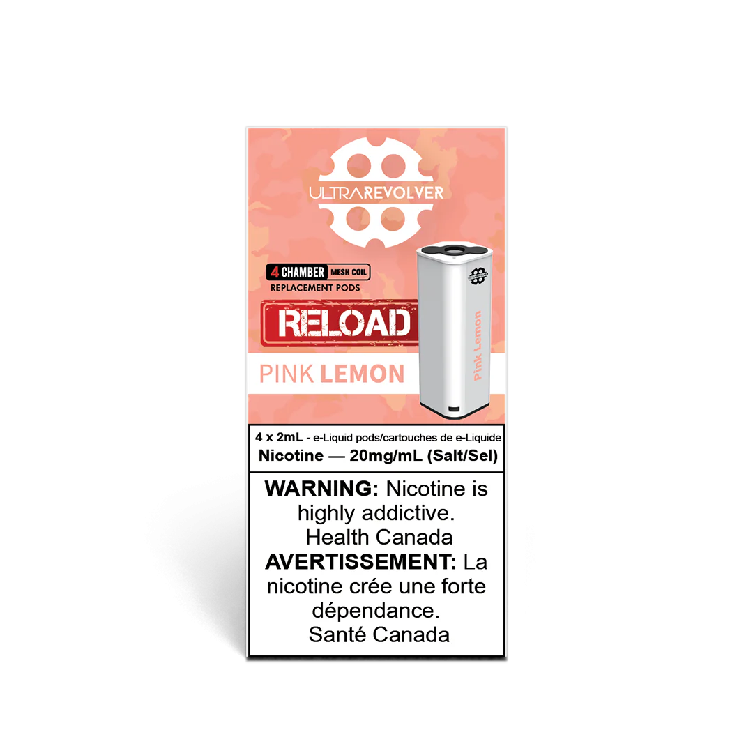 ULTRA REVOLVER - PINK LEMON RELOAD PODS