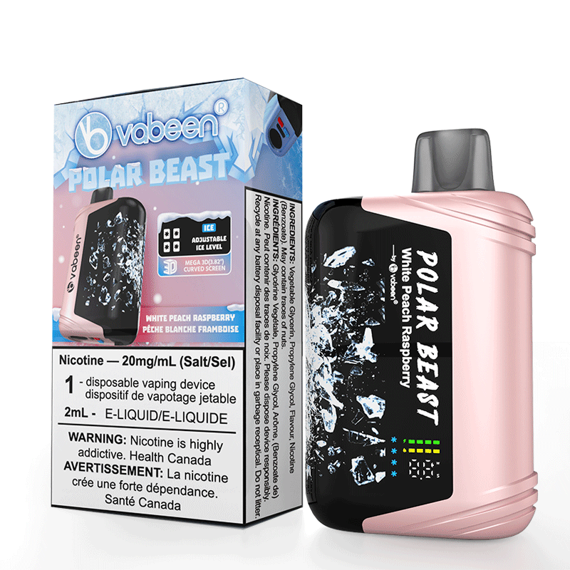 VABEEN POLAR BEAST - WHITE PEACH RASPBERRY