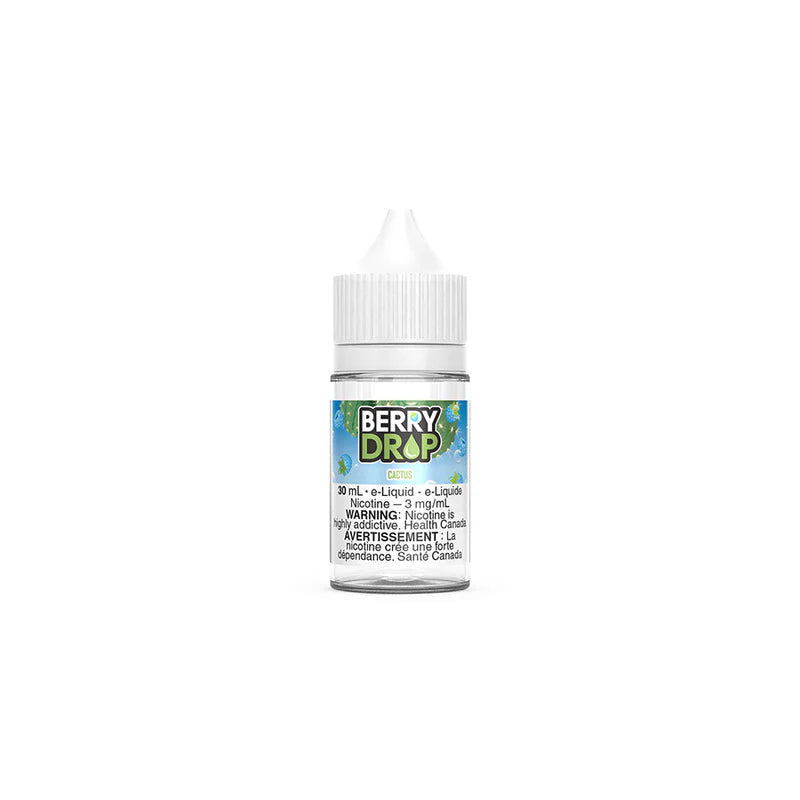 Berry Drop Blue Raspberry Cactus E-Liquid – 30mL bottle with 3mg nicotine for refillable vape devices