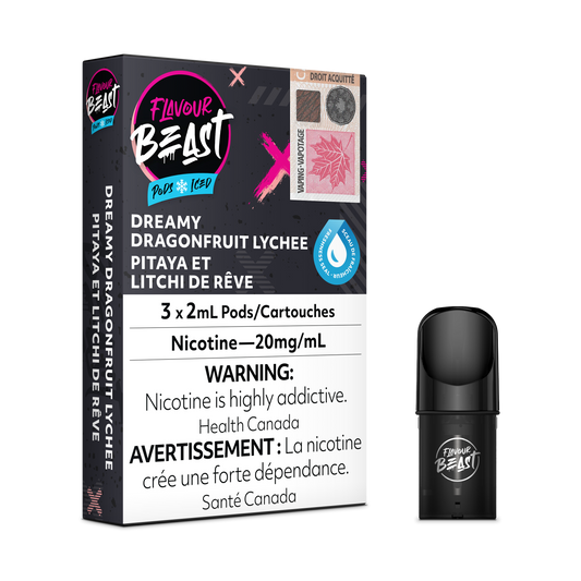 Dreamy Dragonfruit Lychee Iced by Flavour Beast Pods