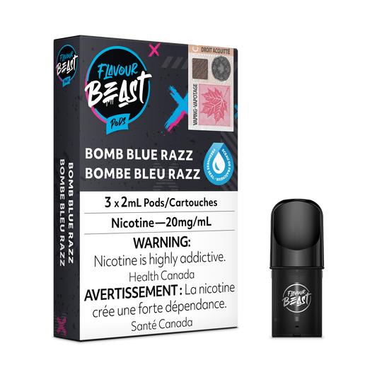 Bomb Blue Razz by Flavour Beast Pods