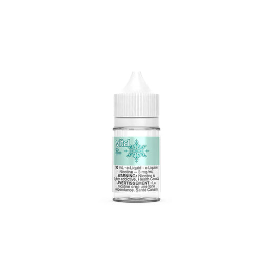 Vital Ice E-Liquid – 30mL bottle with 3mg nicotine for refillable vape devices