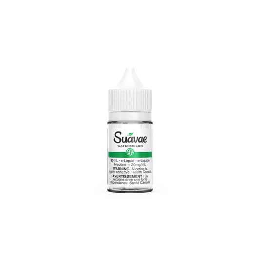Suavae Watermelon Nic Salts – 30mL E-Liquid with 20mg nicotine for pod vapes and refillable devices
