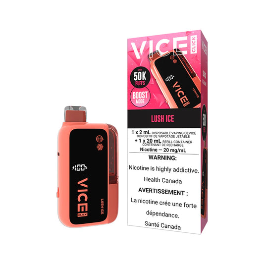 VICE CLICK DISPOSABLE 50K - LUSH ICE