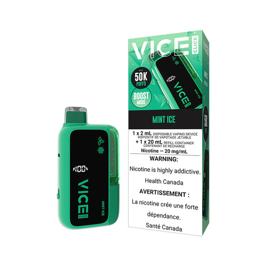 VICE CLICK DISPOSABLE 50K - MINT ICE