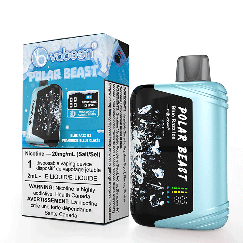 VABEEN POLAR BEAST - BLUE RAZZ ICE