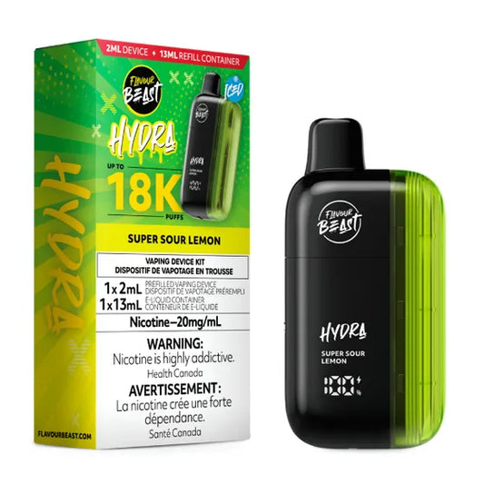 FLAVOUR BEAST HYDRA 18K - SUPER SOUR LEMON