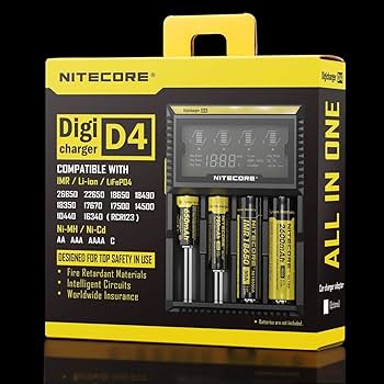 Digicharger D4 LCD by Nitecore